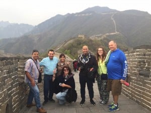 Group at Mutianyu Great Wall